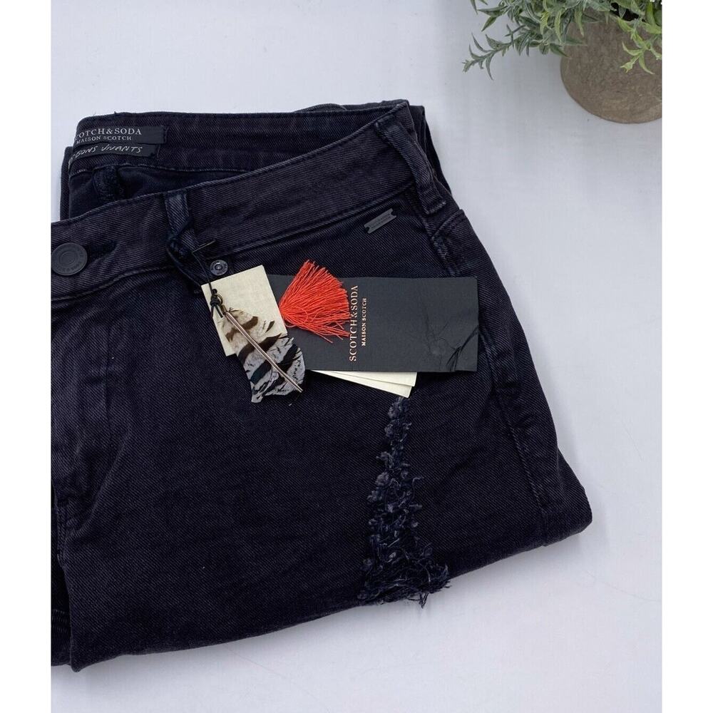 Scotch and Soda Maison Scotch‎ The Skim Super Slim Size 29/32 Black Jeans New